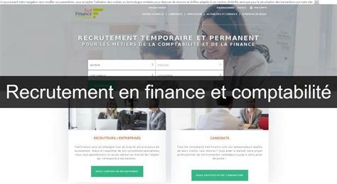 Recrutement en Finance et Comptabilité